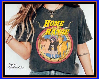 Home On The Range Maggie Grace Mrs Calloway Retro Disney Family Trip World Gift Tee | Unisex Adult Kid Cotton T-Shirt Hoodie Gift GU484