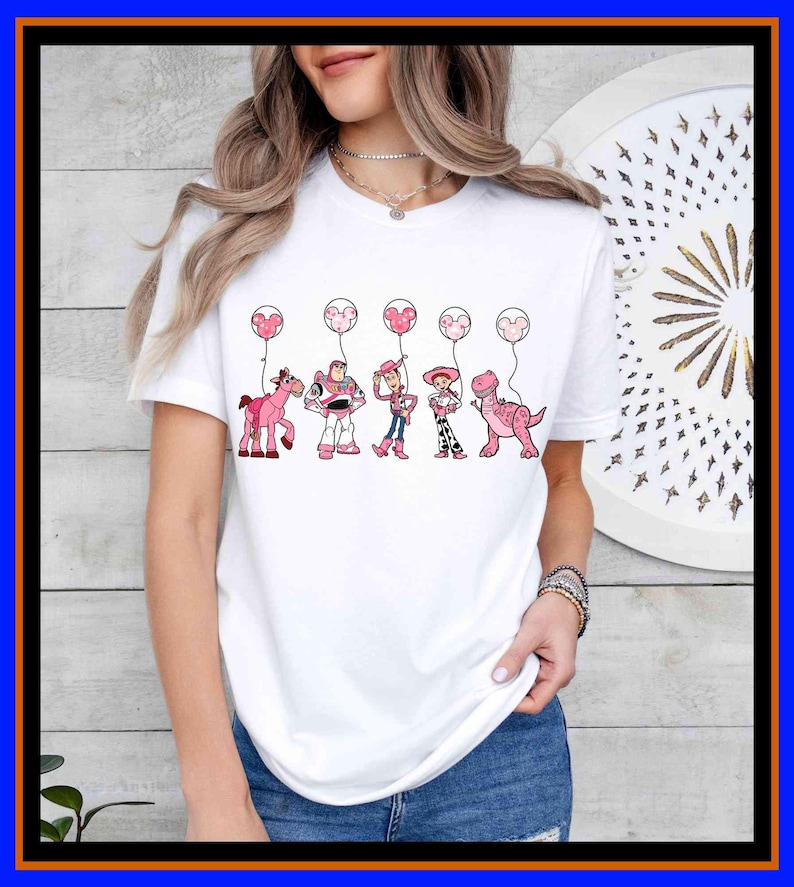 Toy Story Valentines Day Shirt Disney Love Tee Buzz Lightyear and Jessie Shirt Disneyworld Shirt Woody and Buzz Shirt Mickey Cupid Tee