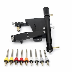 Anodized Aluminium Jamb Peg Faceting Machine Tool | Lapidary Gem Cutting Jig