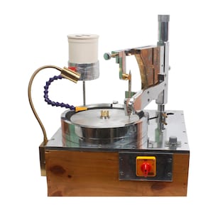 Professional Gem Faceting Machine with Jamb Peg – Precision Stone Cutting Lapidary Equipment