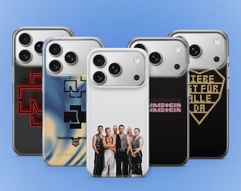 Funda para teléfono de banda de rock alemana Heavy Metal para iPhone Samsung Google Pixel Protector de privacidad resistente