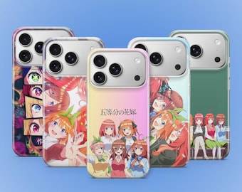 Funda para teléfono Quintuplets La funda de anime por excelencia de Futaro Ichika para iPhone Samsung Google Pixel Protector de privacidad resistente