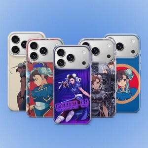 Anime Fighter Girl Mobilskal Kampsportare Interpolofficer Skal till iPhone Pro Max Air Plus Samsung Ultra Google Pixel Pro