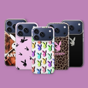 Bunny Phone Case Y2K Leopard Print Kawaii Cover for Iphone Pro Max Air mini Plus e Samsung Ultra Fe Google Pixel Pro XL A