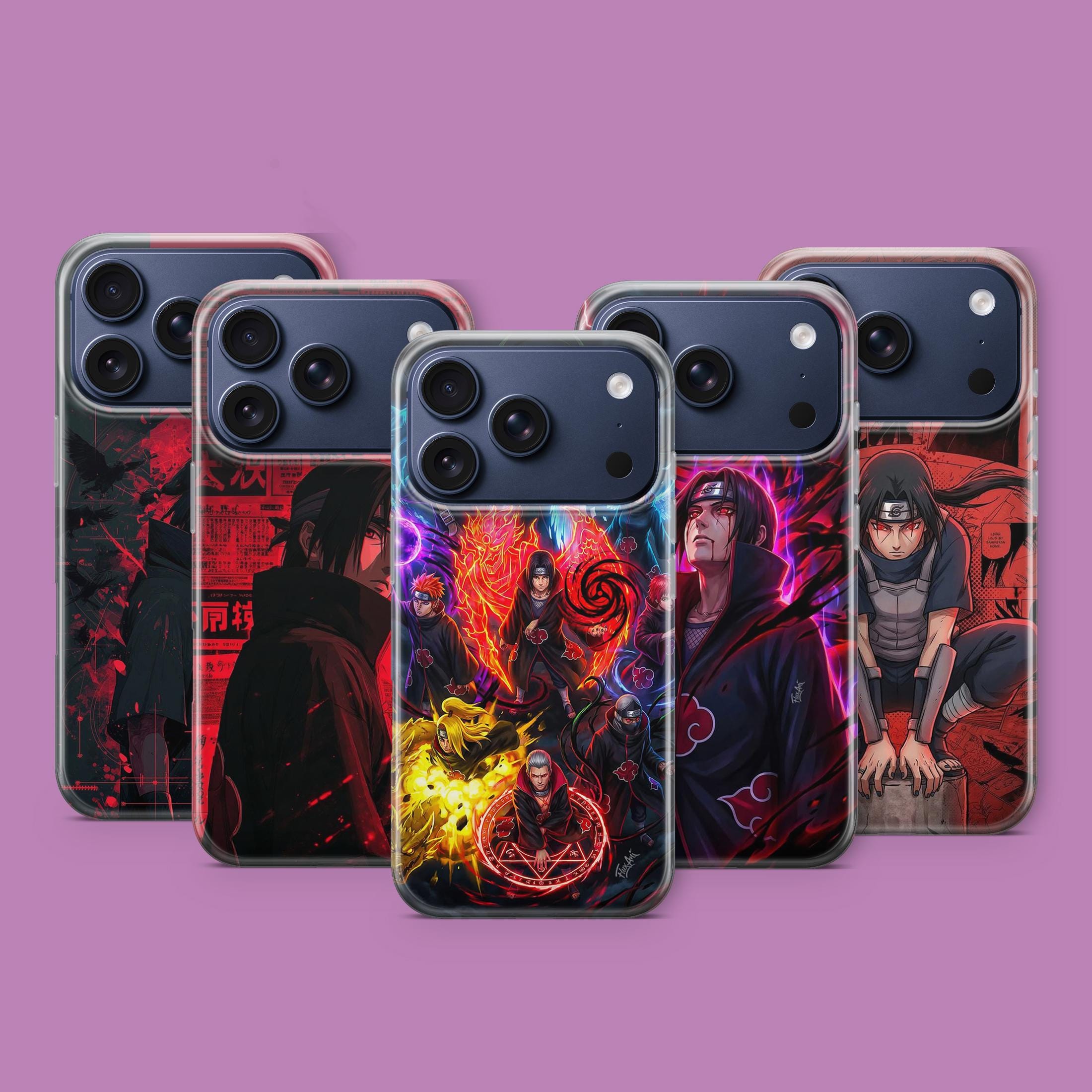 Cokitec Cover Per Oppo A76 – Manga Naruto VS Multicolore – Custodia In TPU Resistente Fabbricata In Francia - 2
