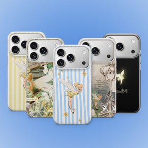Fairy Tink Mobilskal Disney Pixie Hollow Peter Pan Neverland Tingeling Skal till iPhone Pro Max Air Plus Samsung Ultra Google Pixel Pro