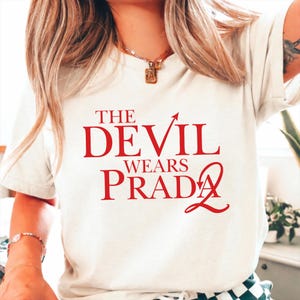 The Devil Wears Prada 2-skjorta, catwalk-skjorta, grafisk mode-T-shirt med Boss Lady-motiv, present till kvinnor och män, unisex-T-shirt