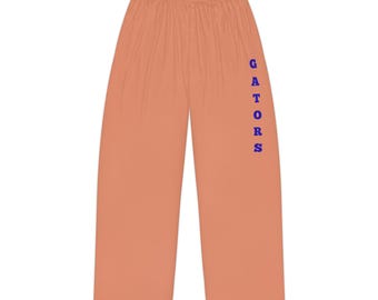 Gators Side Text Pants | All-Over Print Lounge Bottoms