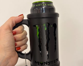 3D-utskriven Monster Energy-burkhållare
