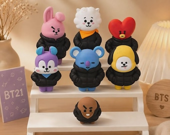 Set of Characters Inspired by BT21
