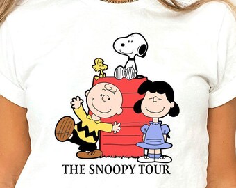 Snoopy Tour T-Shirt, Peanuts Birthday Tee, Stargazing Dog Lover Shirt