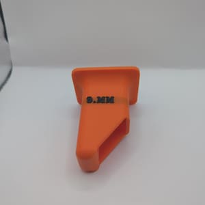 Handmade 9mm Magazine Loader | Thumb Saver Tool | Range Gear | Hunter Orange
