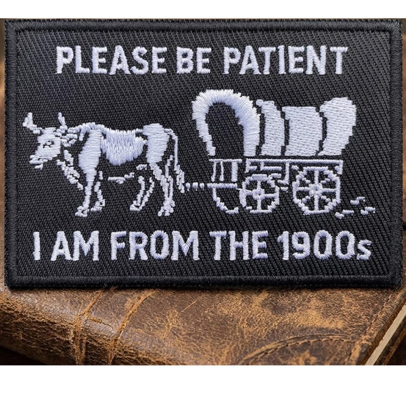 Funny Vintage Humor Patch 1900s Meme Badge - Etsy