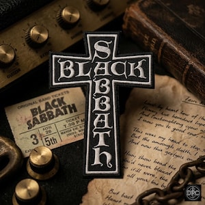 Black Sabbath Cross Patch - Etsy