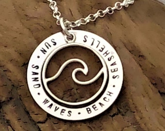 NEW! Wave Beach Necklace