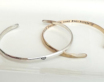 Custom Cuff Bracelets