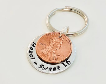 Sweet 16 Key Ring