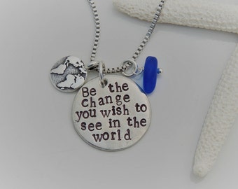 Be the change Necklace