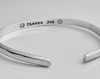 Choose Joy Bracelet - Sterling Silver