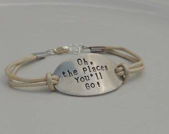 Oh the Places You'll Go Bracelet