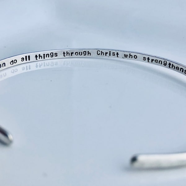 Bible Verse Bracelet - Etsy
