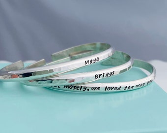 Personalized Cuff Bracelet