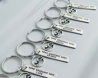 Personalized Swimming Key Chain