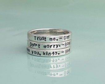 Personalized Ring Name Rings