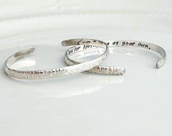 Custom Cuff Bracelets