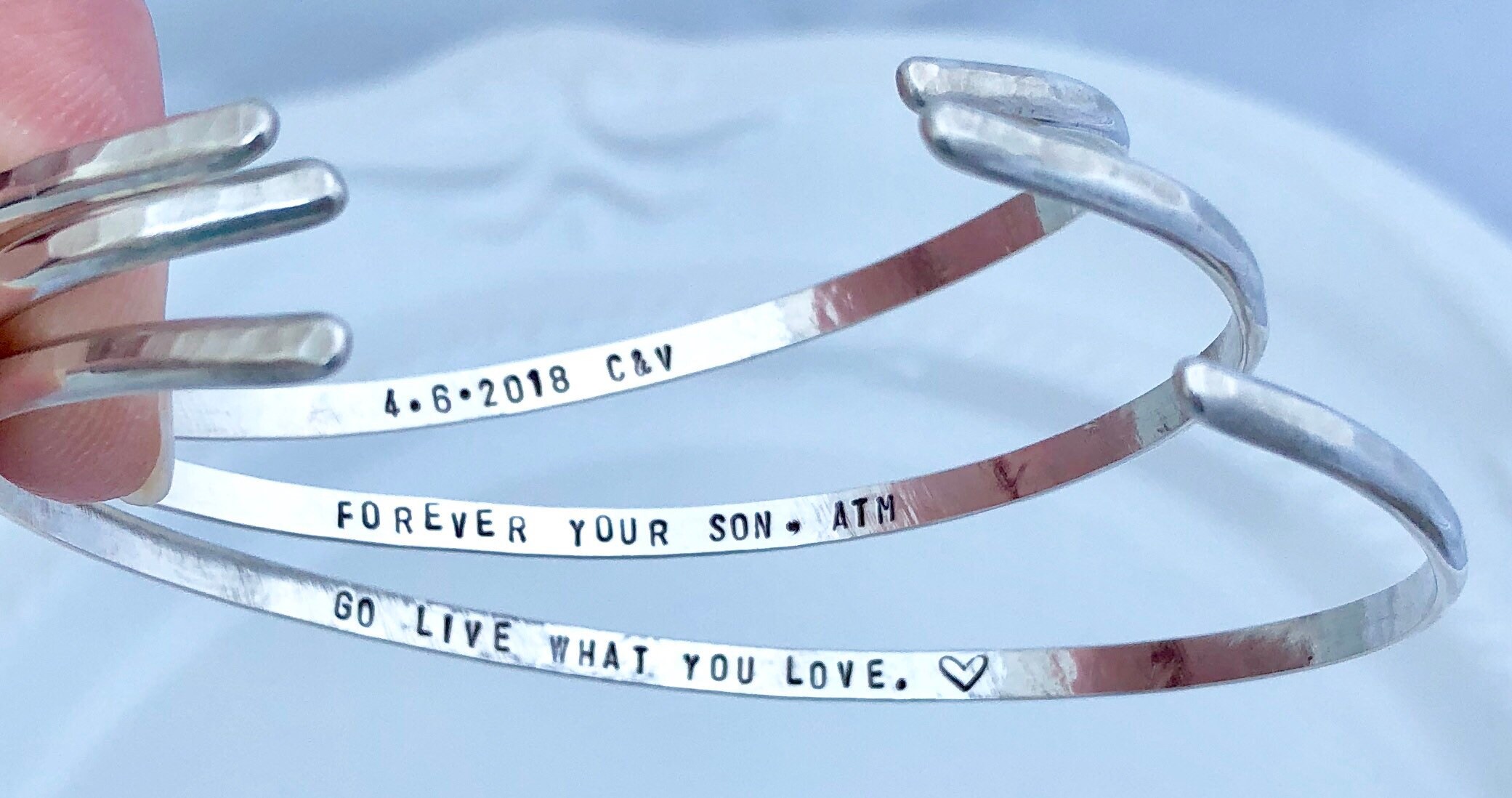 Custom Engraved Cuff Bracelet