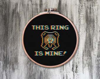 This Ring Is Mine! Cross Stitch Pattern