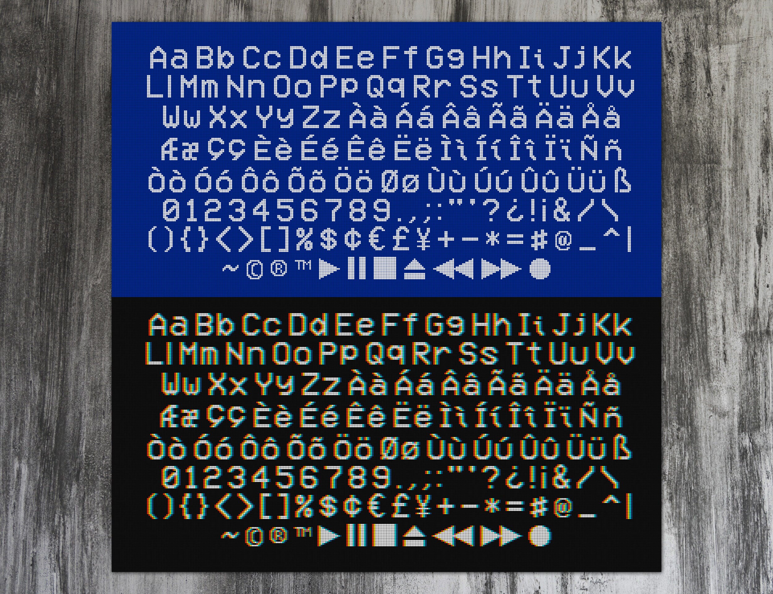 Vcr Alphabet Cross Stitch Pattern Etsy