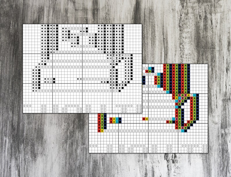 Off and On Again Cross Stitch Pattern image 2