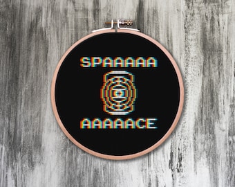 Spaaaaaaaaaace Cross Stitch Pattern