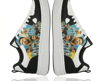 Custom Messi Argentina Soccer Sneakers – Unique Streetwear Trainers for Football Fans