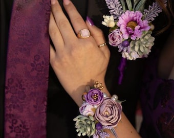 Corsage & Boutonniere Set