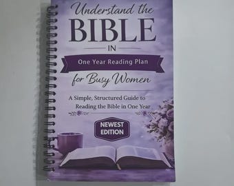 Plan de lecture de la Bible d'un an | Guide chrétien de dévotion et de foi pour les femmes