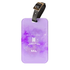 Bts Luggage Tags - Etsy