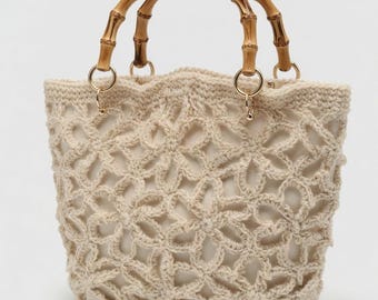 Tote-Bag Bamboo Lace