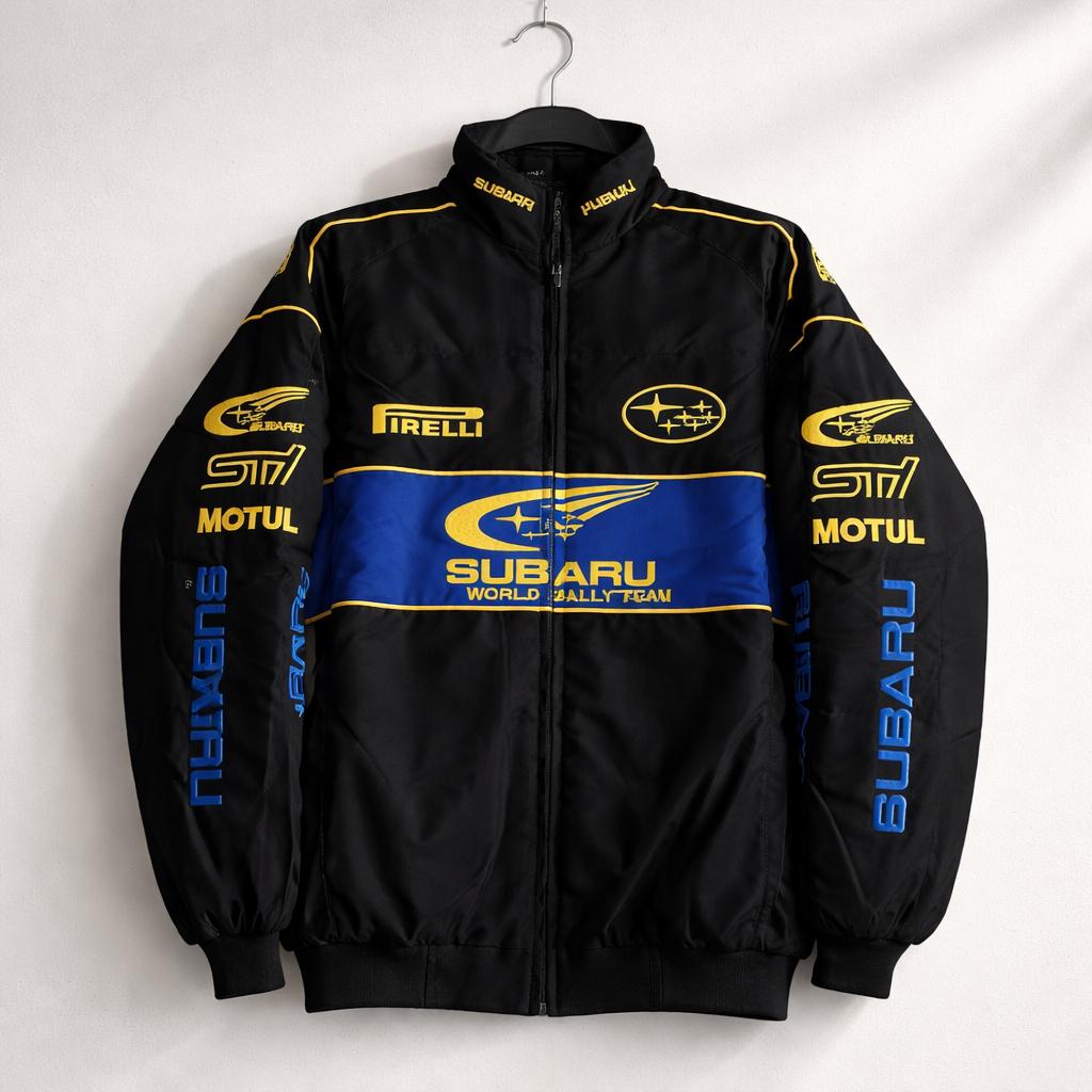 SUBARU 刺繍ロゴ入りデザインジャンパー　　新品未使用品　XLサイズ Racing jacket subaru - Etsy 日本