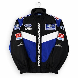 新品 FORD F1 レーシングジャケットブルゾン 刺繍 中綿 男女兼用 O3 Ford performance racing jacket - Etsy 日本