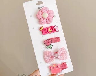 Pet Hair Clips – No-Slip Grip Clips for Maltese Yorkie Poodle Bichon, Hair Barrettes for Cat Dog, Non-Damage Pet Grooming Accessories