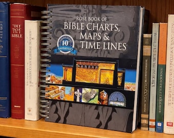 Spiral Notebook Bible Charts Planner | Time Management Journal | Travel Scenery Cover (180 Lay Flat)