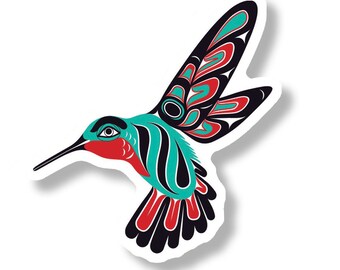 Hummingbird Acrylic Magnet