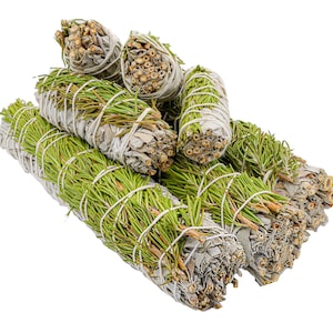 White Sage & Rosemary Smudge Bundel - 8" - 9"