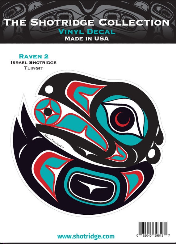 Raven 2 Extra Large 6x 8 Vinyl Decals Etsy