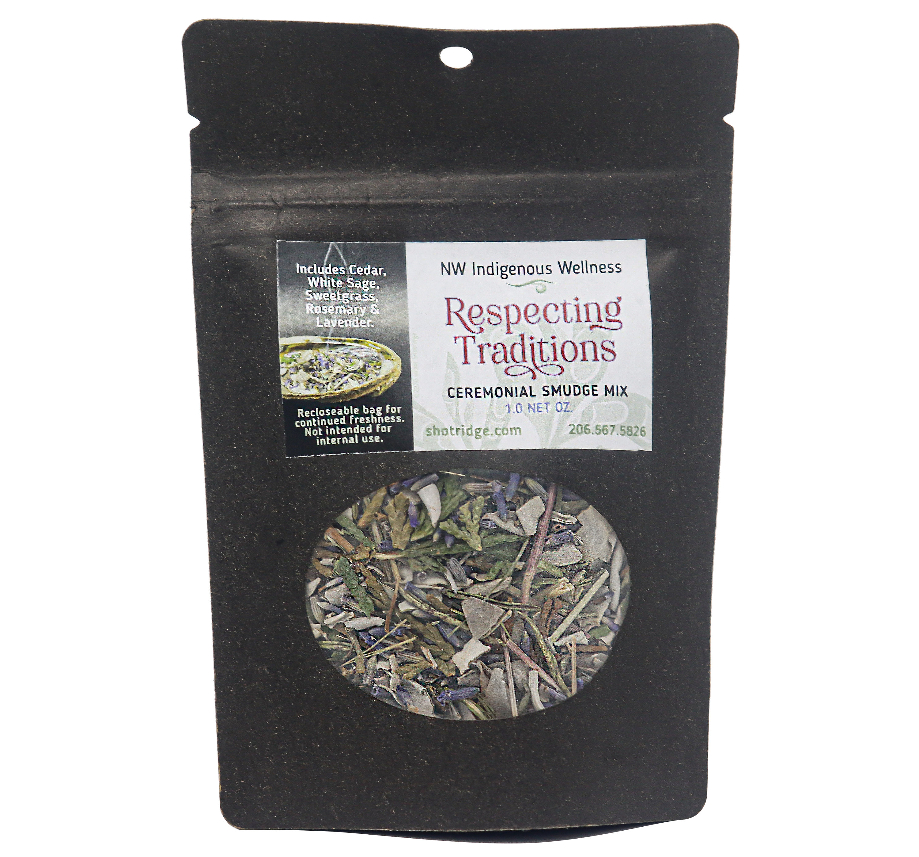 Sage, Cedar, Sweetgrass, Tobacco