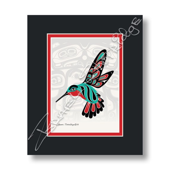 Hummingbird & House Screen 8