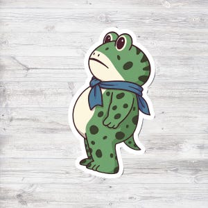 Adesivo de protesto com sapo em Portland | Ímã de carro anti-ICE | Adesivo para laptop pró-imigrantes | Resistência e anti-sistema