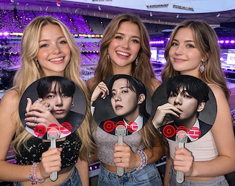 BTS World Tour Hand Fan Arirang Accessories Kpop Fan Event Cheering Fan 2026 world Tour Gift for Fan Concert Fan Concert Gift for Army Fan